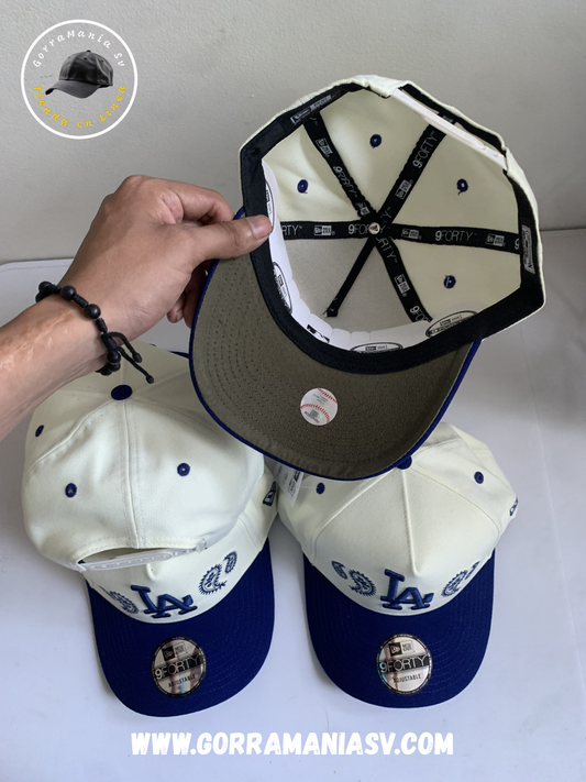 Gorra Premium LA Two-Tone: Edición Especial Blue Paisley