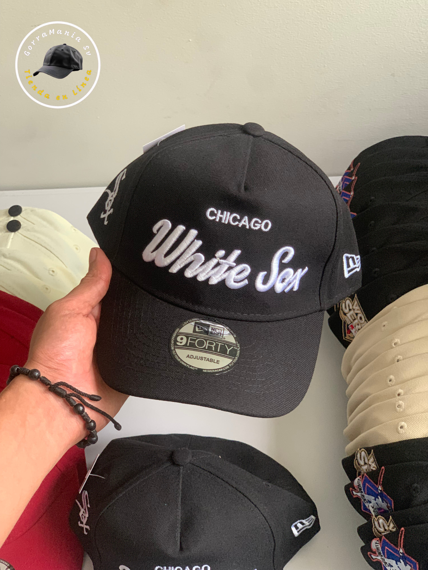 New Era 9FORTY Chicago White Sox Black Cap