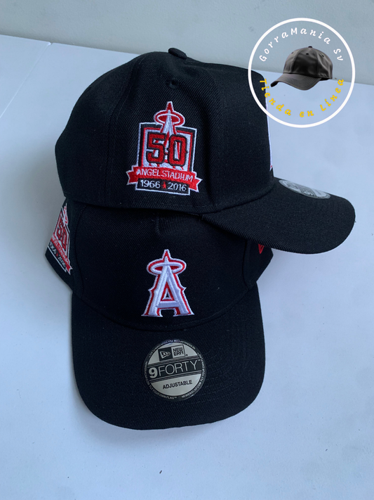 Gorra Los Angeles Angels Negra