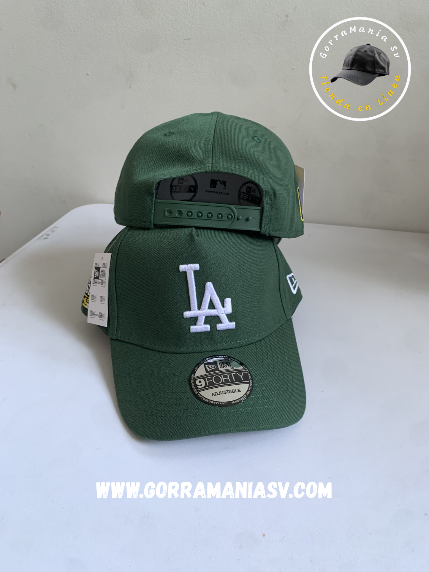 Gorra Premium LA Green Classics - Edición "World Series 2024"