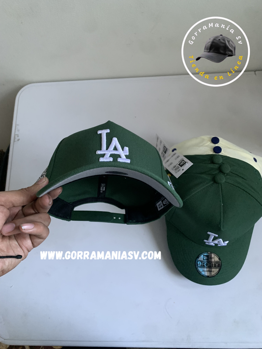 Gorra Premium LA Green Classics - Edición "World Series 2024"