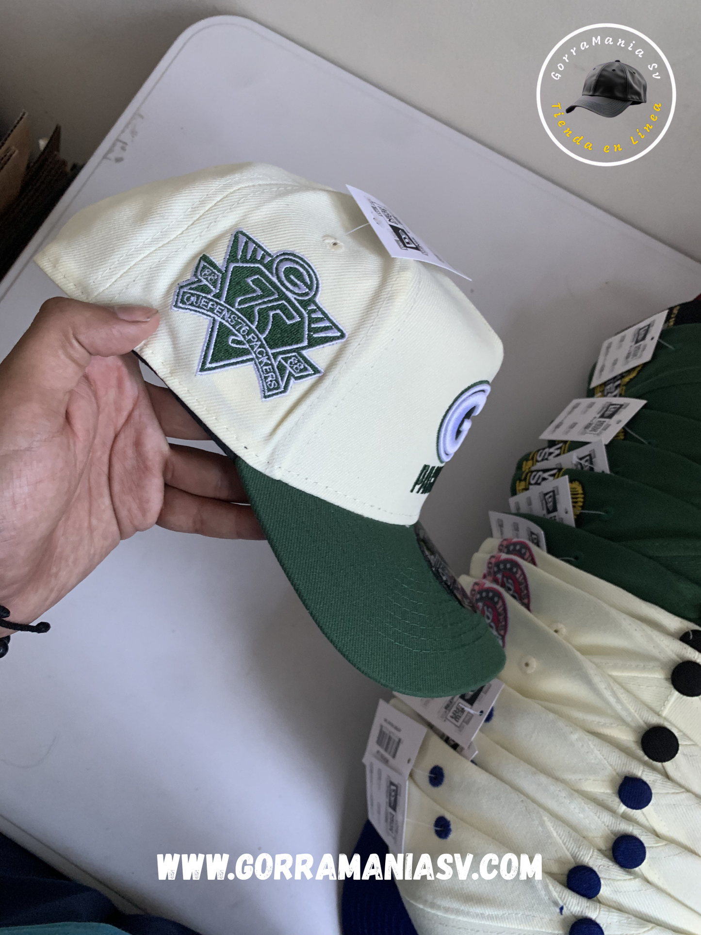 Gorra Premium Green Bay Packers - Edición Especial 75 Aniversario