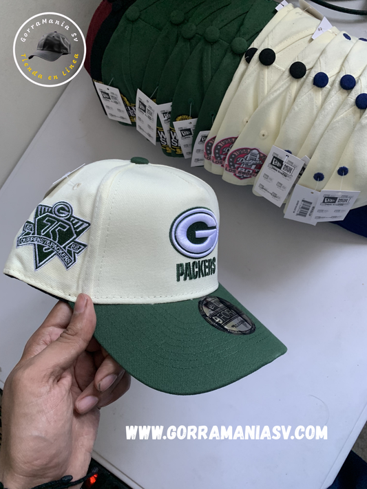 Gorra Premium Green Bay Packers - Edición Especial 75 Aniversario