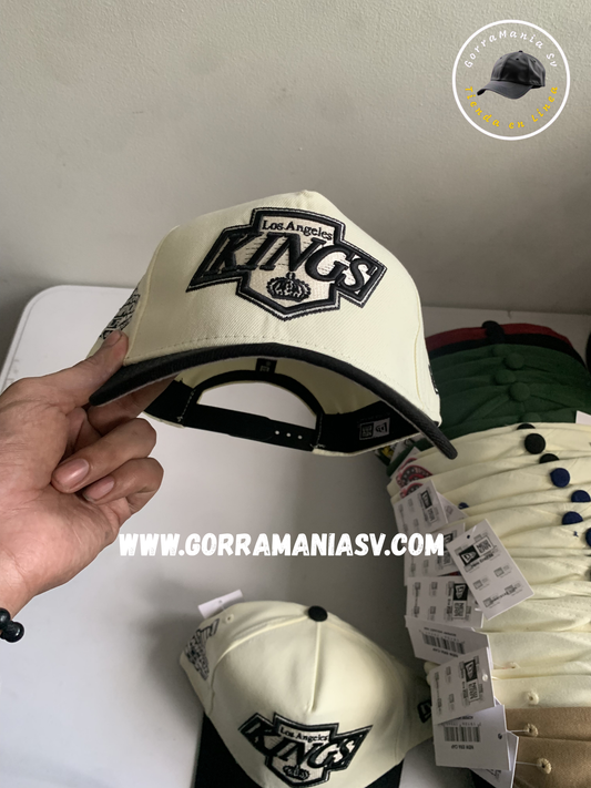 Gorra Premium LA Kings Two-Tone - Edición Especial Shield & Crown