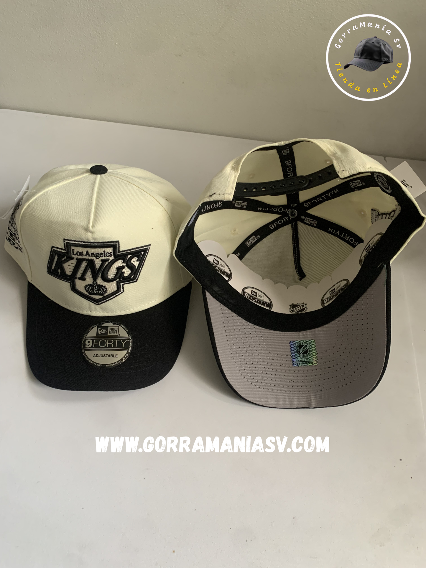 Gorra Premium LA Kings Two-Tone - Edición Especial Shield & Crown
