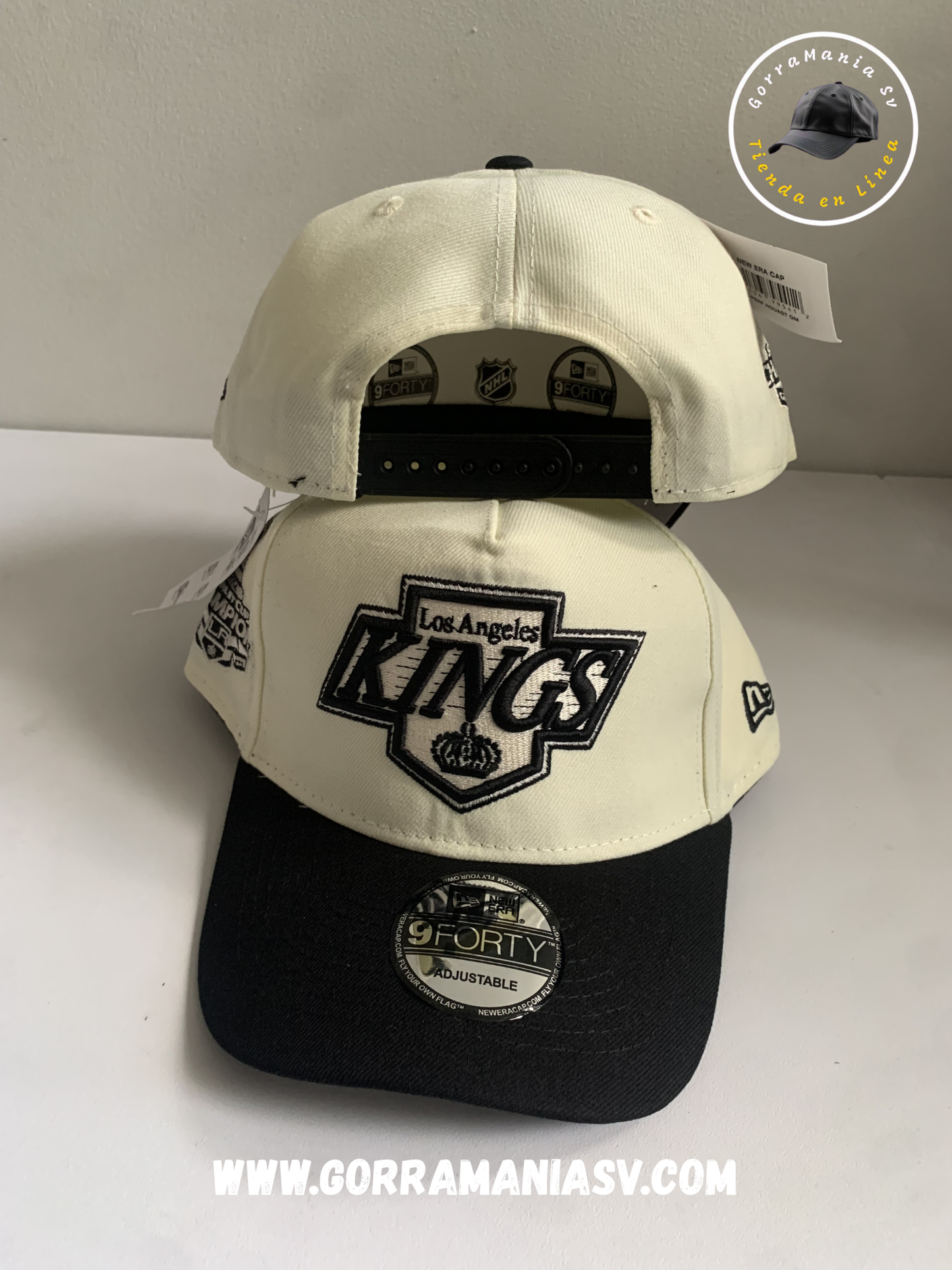 Gorra Premium LA Kings Two-Tone - Edición Especial Shield & Crown