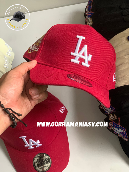 Gorra New Era 9FORTY Los Angeles Dodgers - Red Edition (60th Anniversary Patch)