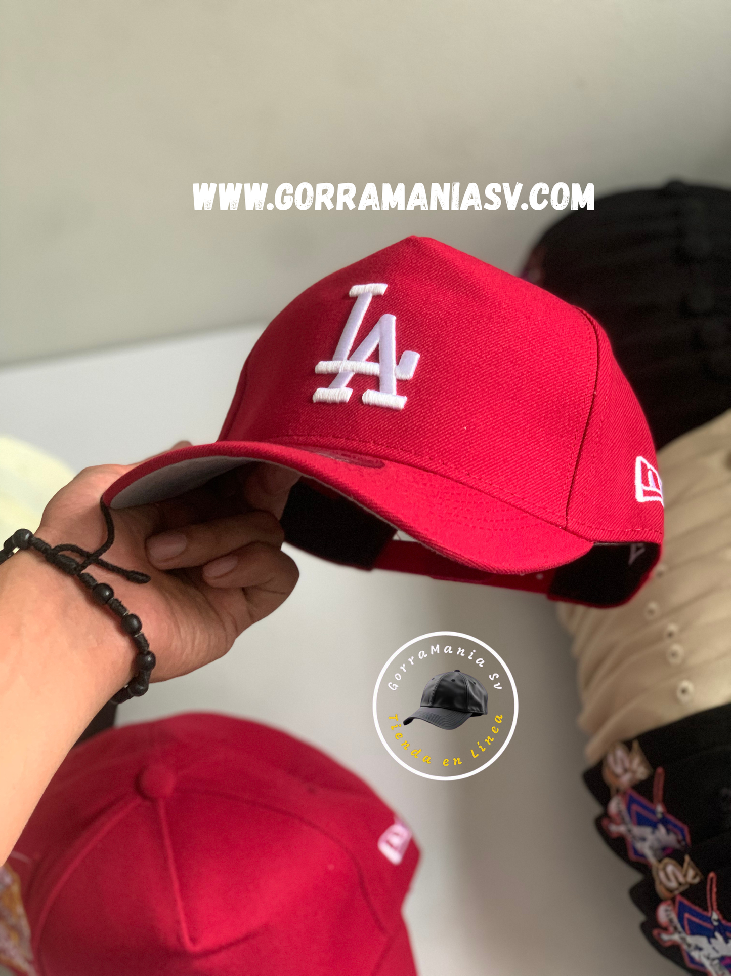 Gorra New Era 9FORTY Los Angeles Dodgers - Red Edition (60th Anniversary Patch)
