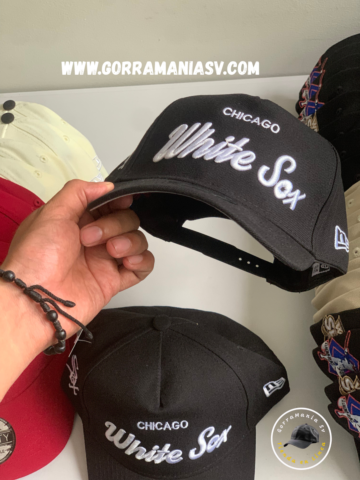 New Era 9FORTY Chicago White Sox Black Cap