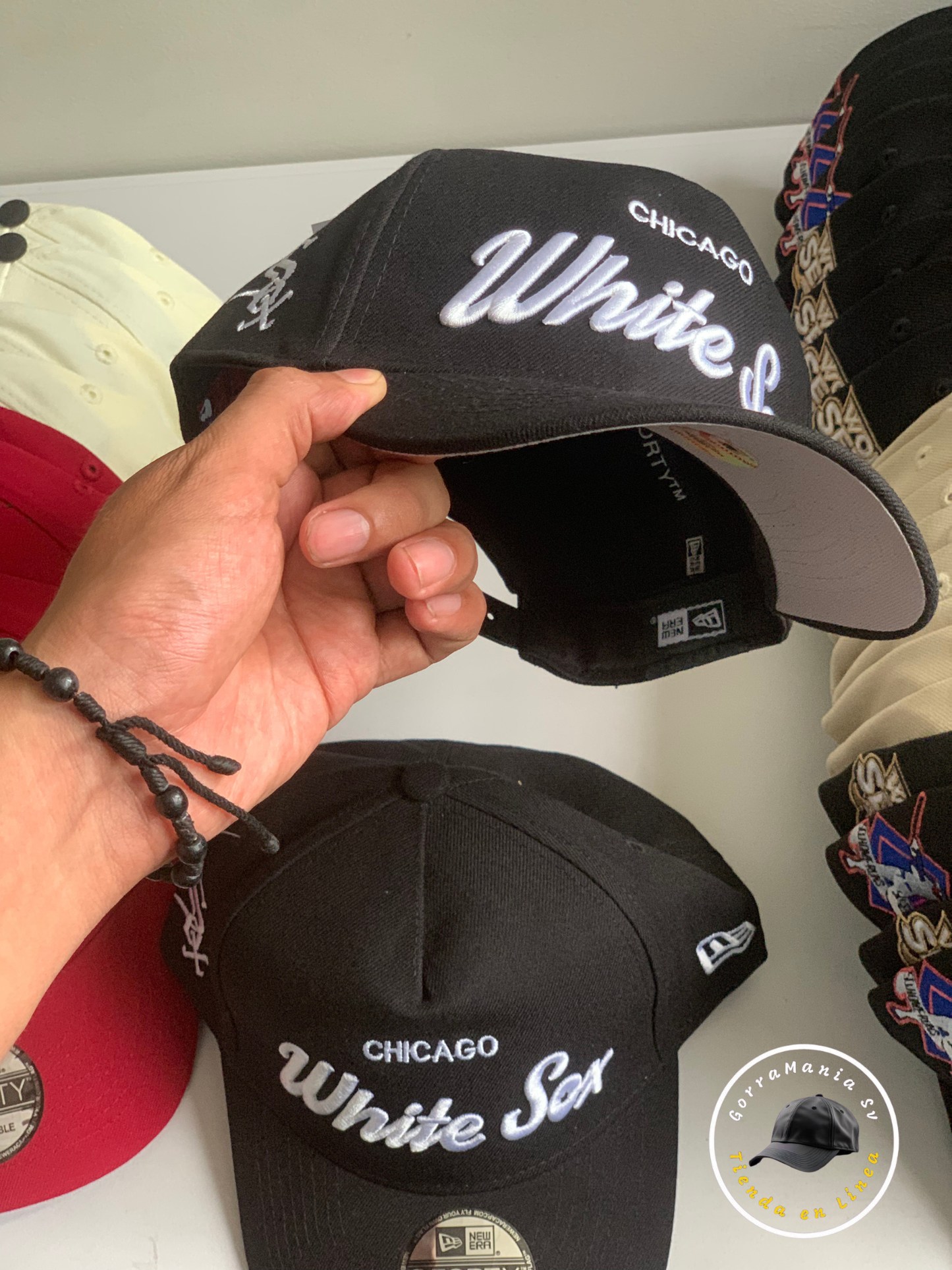 New Era 9FORTY Chicago White Sox Black Cap