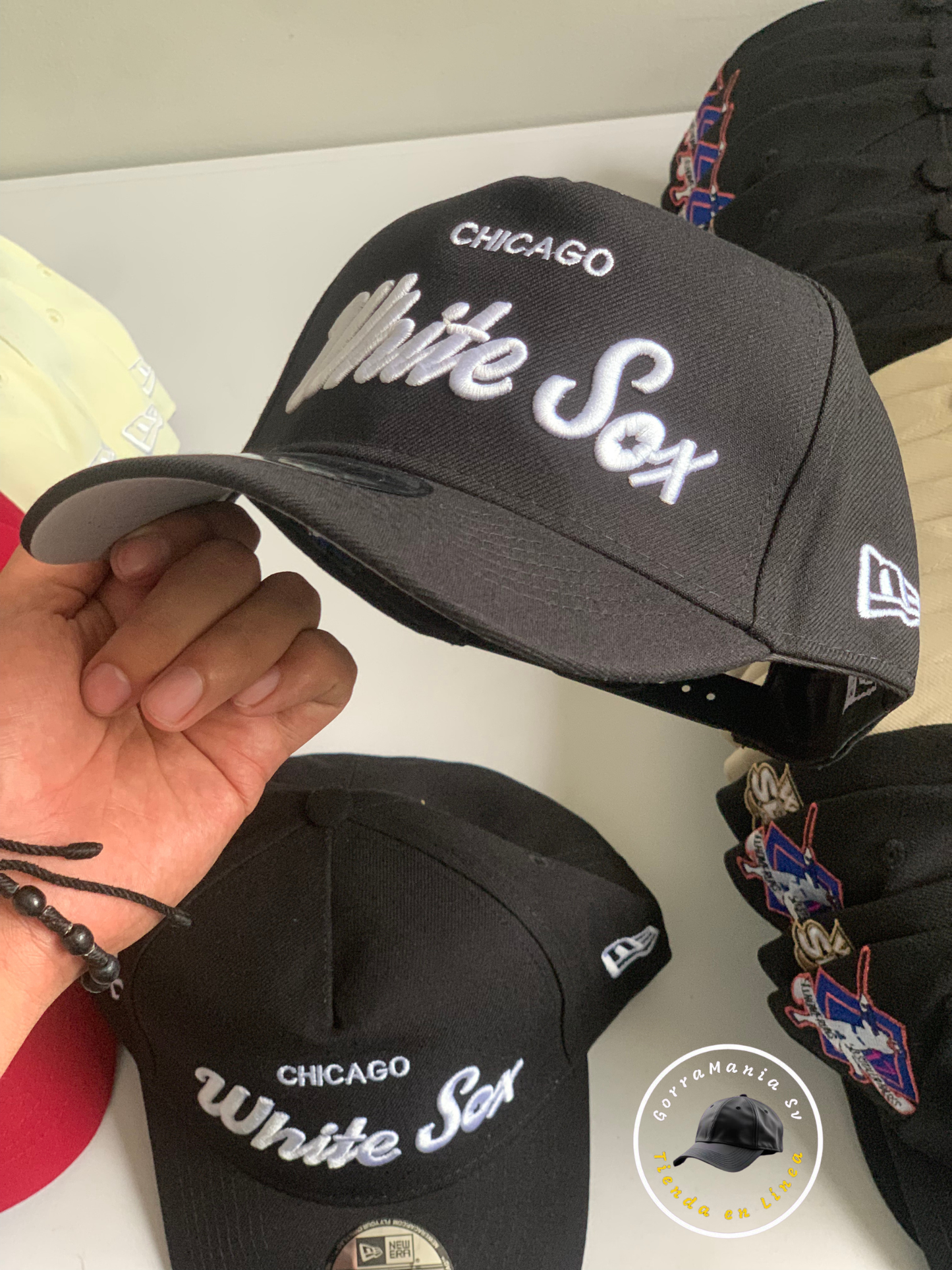 New Era 9FORTY Chicago White Sox Black Cap