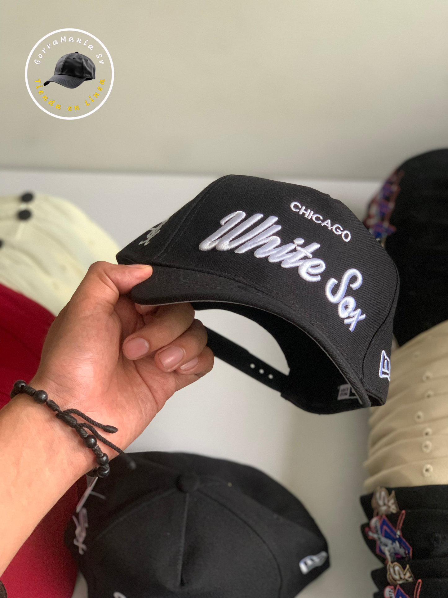 New Era 9FORTY Chicago White Sox Black Cap