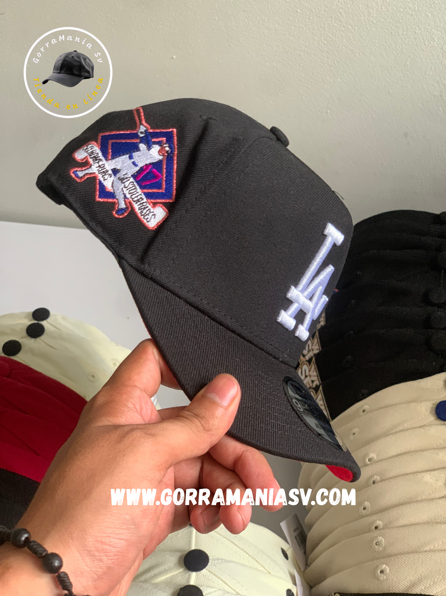 New Era 9FORTY LA Dodgers Black Cap - Shohei Ohtani 50