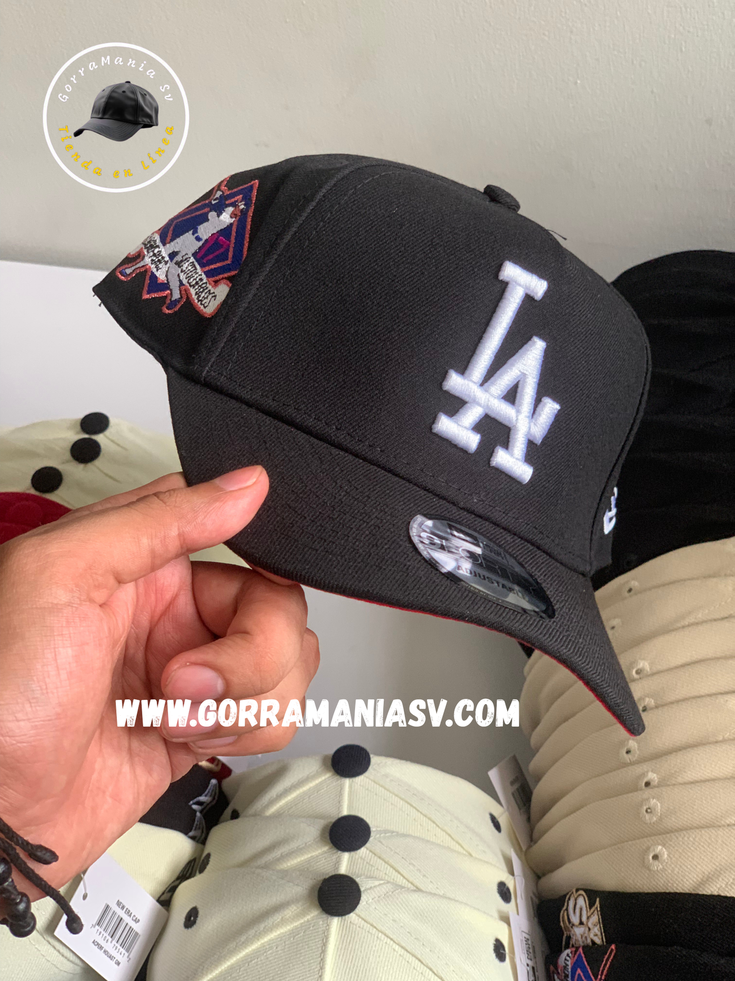 New Era 9FORTY LA Dodgers Black Cap - Shohei Ohtani 50