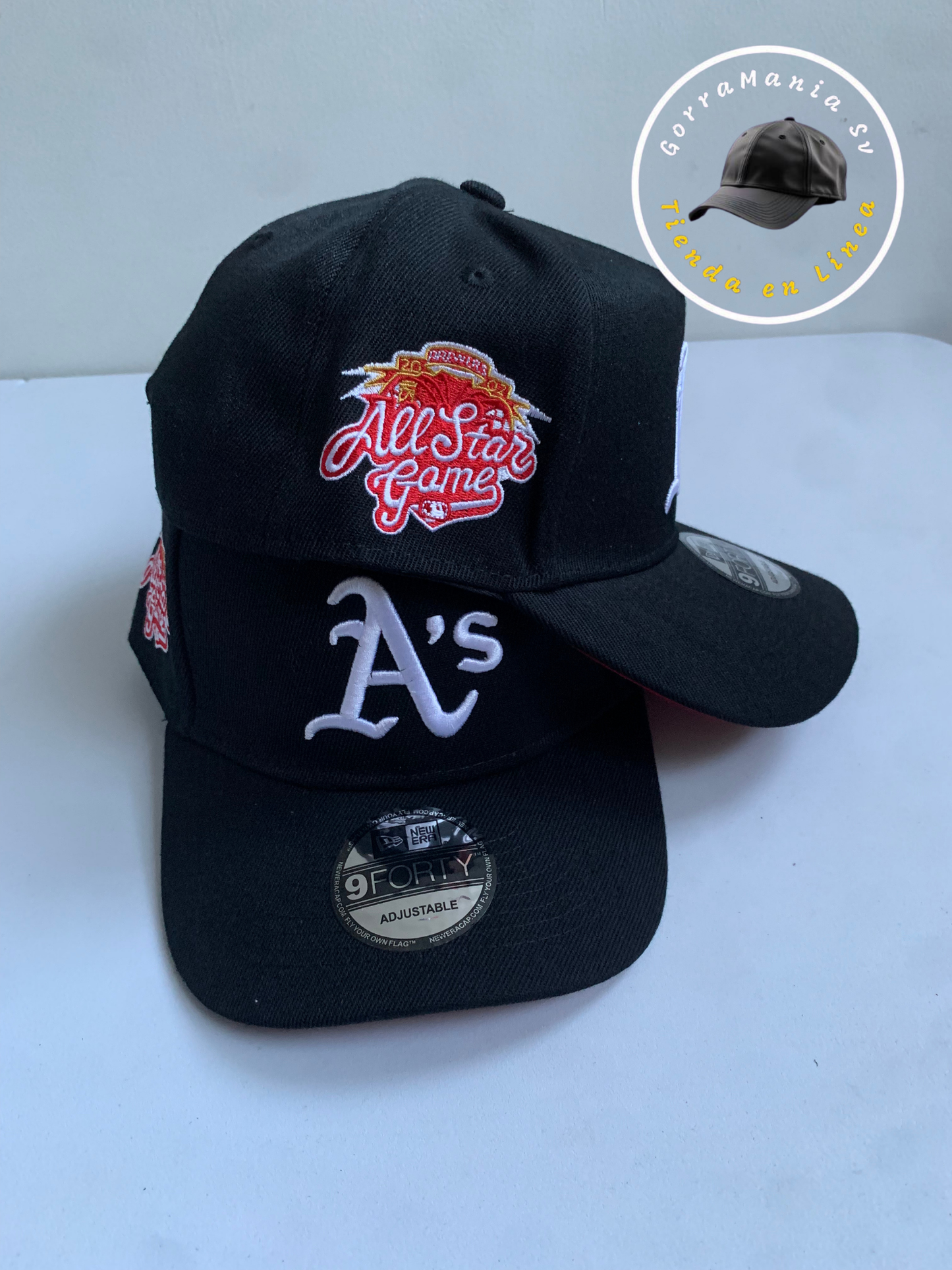 Gorra Atlantis Negra – Estilo Urbano Premium