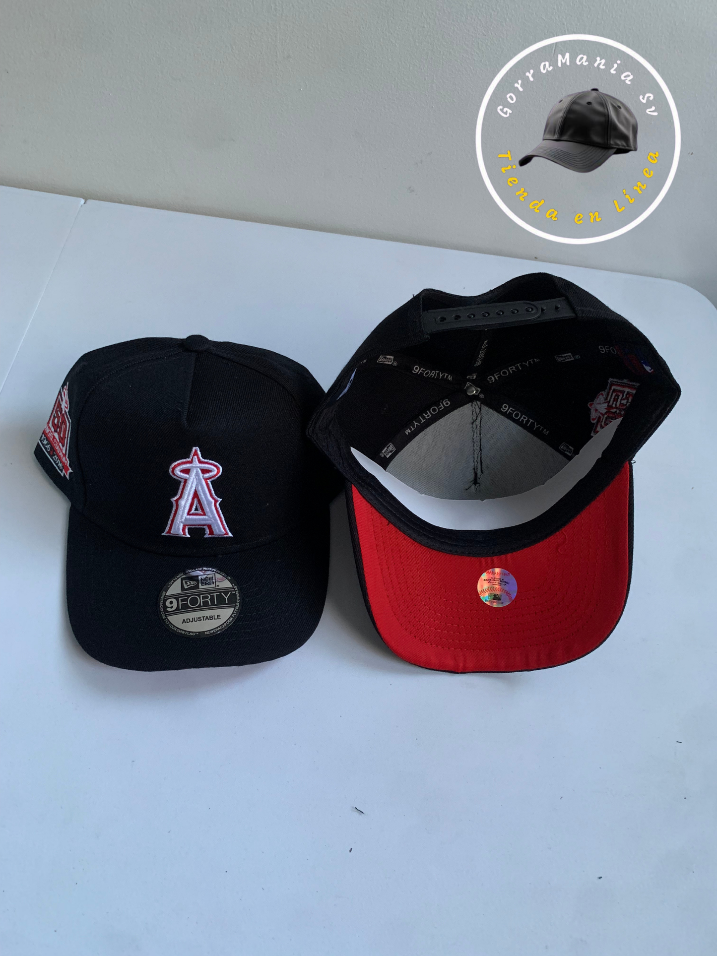 Gorra Los Angeles Angels Negra
