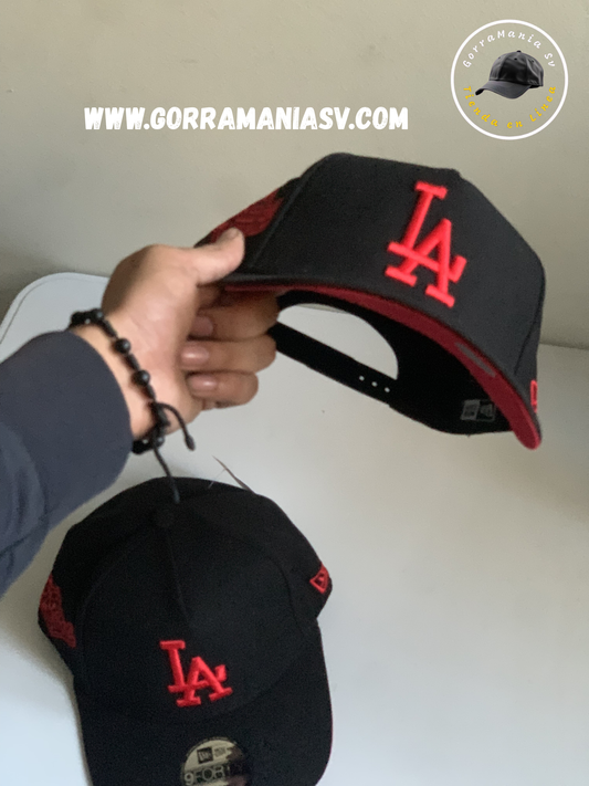 Gorra Premium LA Dodgers "Ohtani Edition" - Black & Fire Red