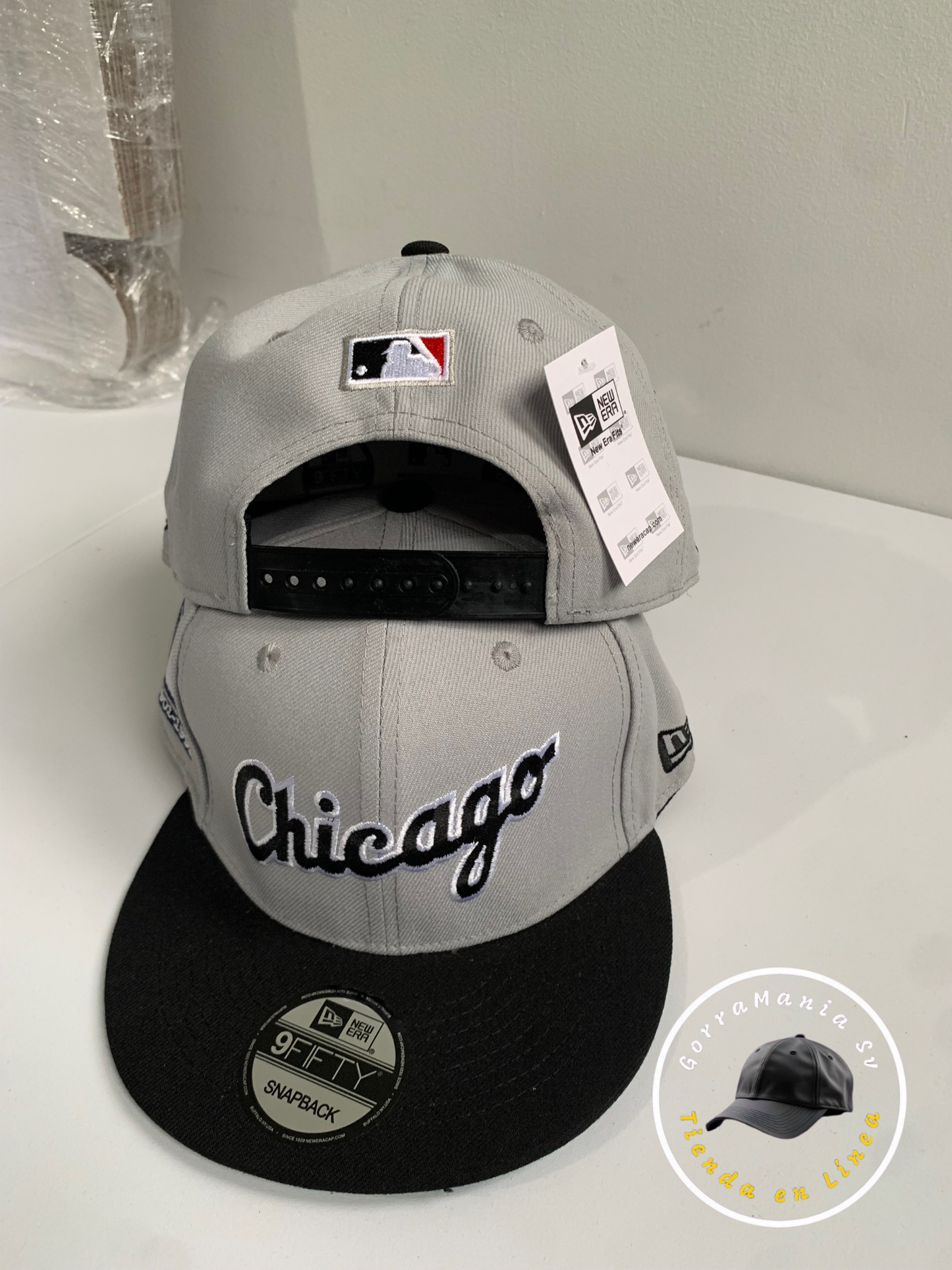 Snapback Chicago 9FIFTY – Estilo Grey & Black Classic